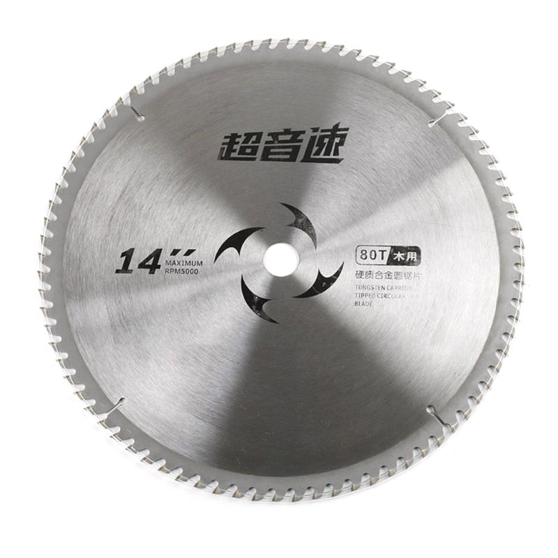 Milling Blade Solid Carbide Circular Saw Blade Milling Cutter Blade 14inch 60/80/100/120 Teeth Wood Cutting Saw Blade