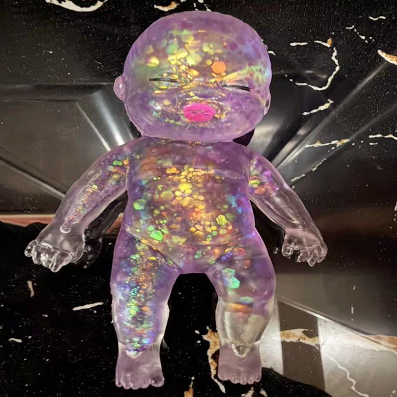 1Pcs Squishy Baby Slow Stress Ball Rebound Decompression Toys Vivid Sugar Baby Squeeze Toy For Adult Kid Relieve Stress