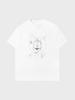 BT21 MANG Basic Street Short Sleeve T-shirt White