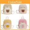 Zaino in Tela per Bambini con Disegno di Orso Cartone Animato, Design Traspirante e Durevole per Bambini in Età Prescolare