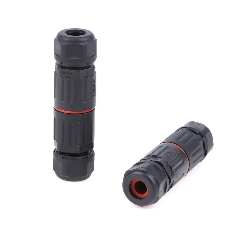 Ip68 Cable Connector Electrical Terminal Wire Adapter Cdf-M3 2/3 Core Straight Through Connector Outdoor Waterproof Joint