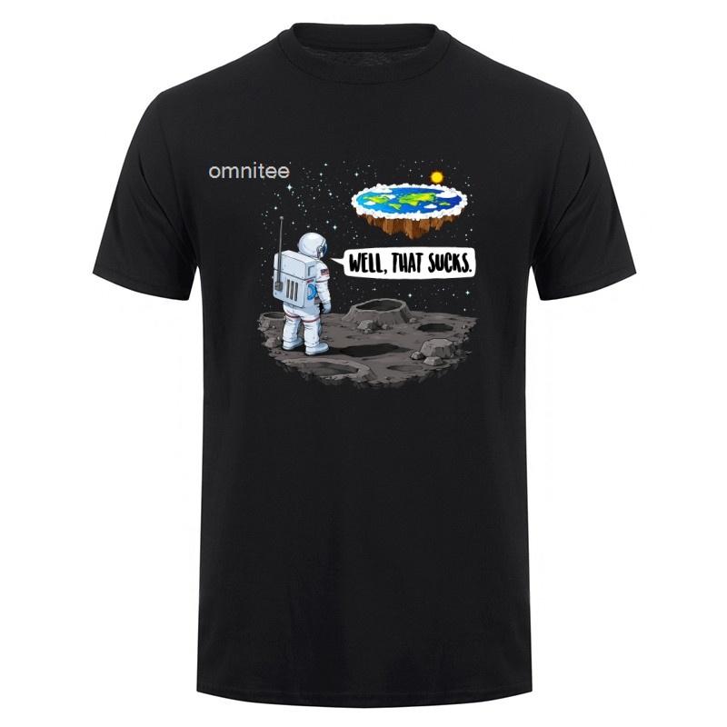 Ziemia jest płaska Prezenty Jej płaski brat Ściana lodowa Koszulka płaskiej ziemi Unisex Top Tee Bawełniane codzienne koszulki Odzież HJ120