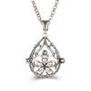 Popular Multi Styles Hollow Vintage Necklace Jewelry Music Ball Pregnancy Bell Necklace Aroma Essential Oil Locket Pendant