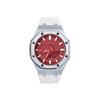 Casio Unisex Liquid Crystal/Analog Dual Display Series 48.5mm Red Watch GA-2100-4A-