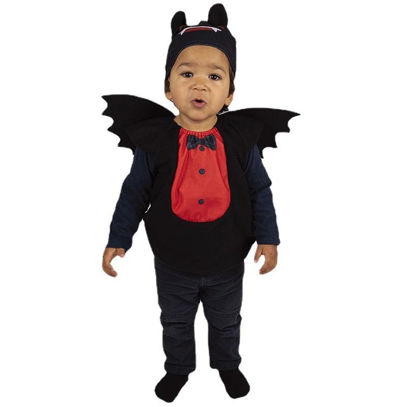 Boys and Girls Babies Cute Bat Costumes Halloween Suits Performance Suits Cosplay Distribution
