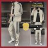 Men's 2023 Casual Sportswear Set: Trendy Spring/Autumn Running Jacket and Pants