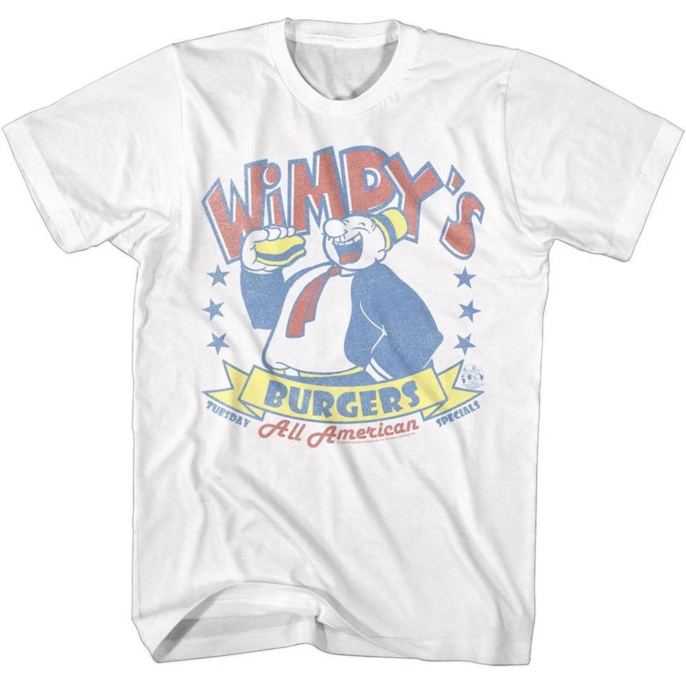 Popeye - Whimpys Burgers - Short Sleeve - - Children s T-shirt 100