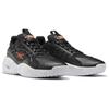 Reebok Solution Mid 'Black Orange Flare' Sneaker HR0514