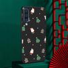 Jul Nyttår Gaver Elg Snø Deksel for Samsung Galaxy A50 A10 A70 A30 A20e A40 A20s A10s A10e A90 5G Mykt Svart Telefondeksel