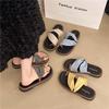 Gladiator Summer Beach Vacation Flip Flop Casaul Women Clip Toe Slippers Ladies Comfort Street Style Slides