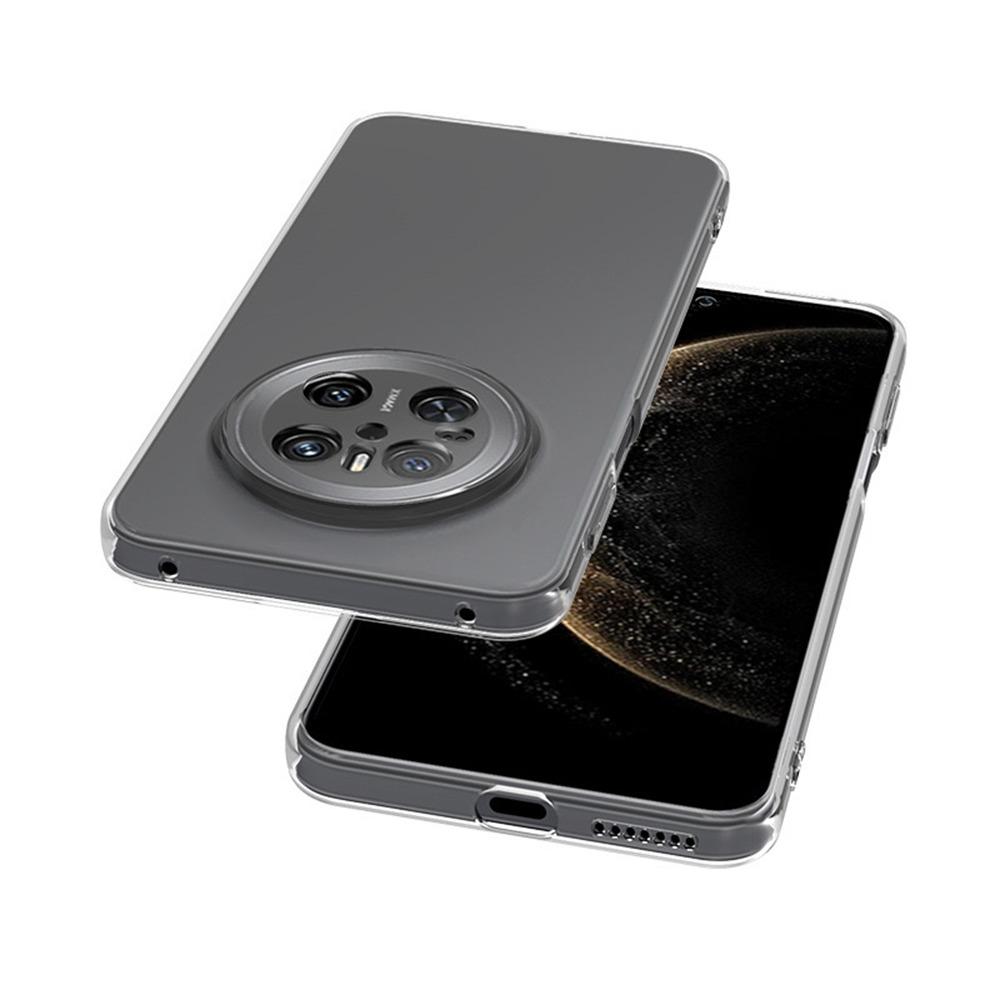 

For Huawei Mate 70 Clear Phone Case Ultra-Thin Flexible TPU Back Cover Style A