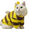 Hundekleidung für große und kleine Hunde, Katzen-Haustierkleidung, Herbst- und Winter-Haustierbedarf, Bienen-ziehendes Fleece-Transformationskleid