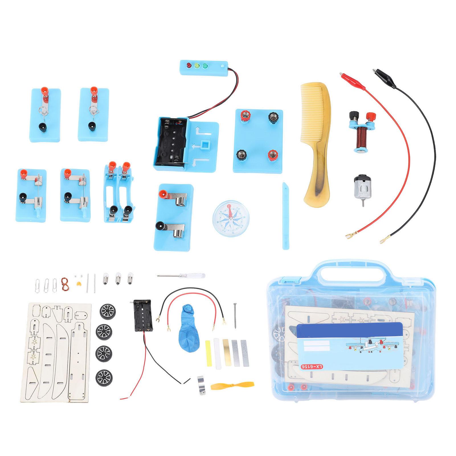 

Набор для сборки параллельной цепи серии «Коробка для экспериментов с цепями» для ветряных турбин, светодиодный светофор