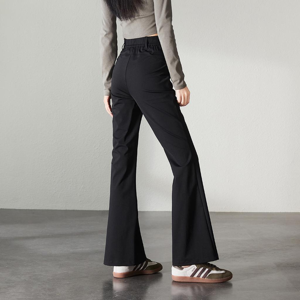 Elastic and Comfortable Bell Bottom Pants for Women