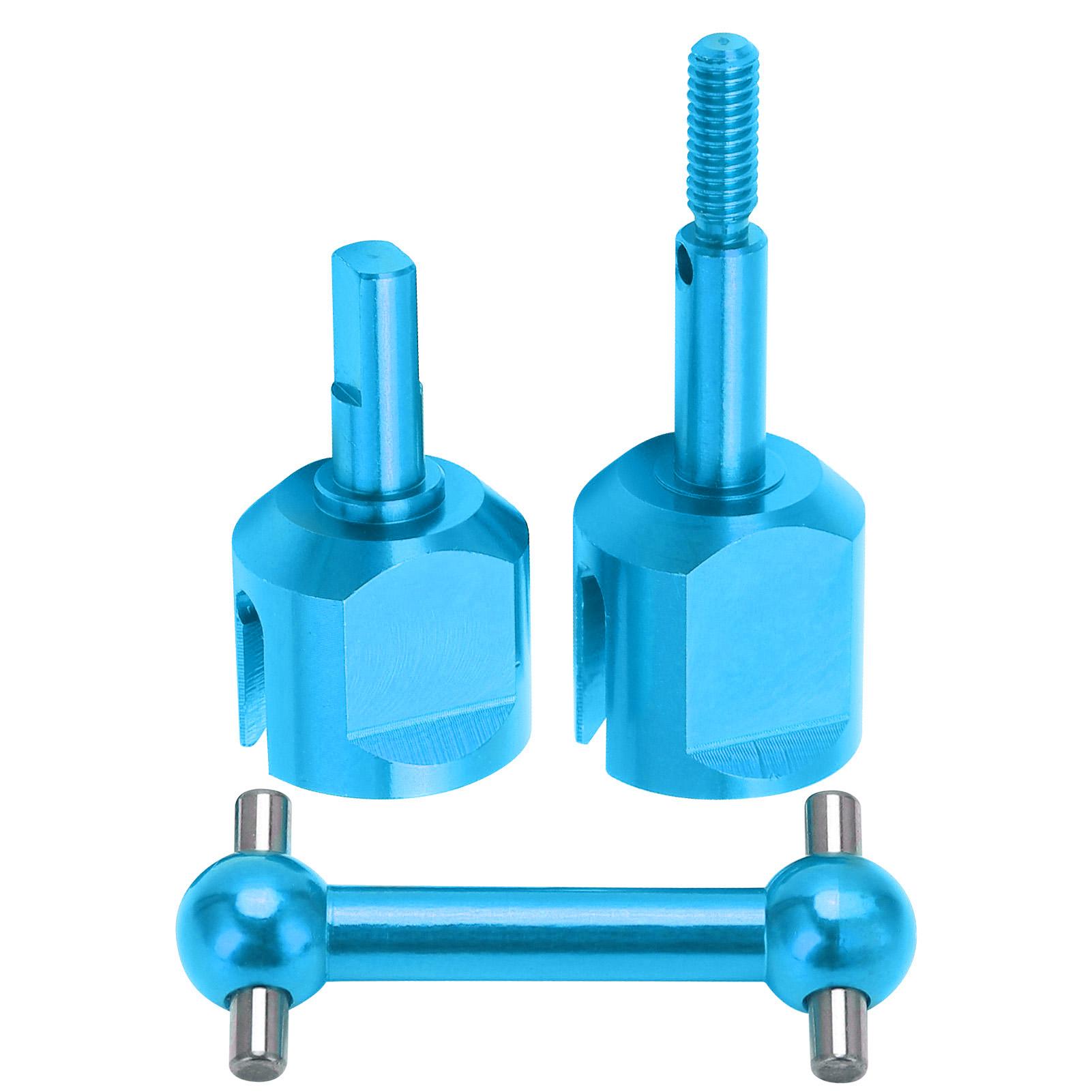 

Шарнір передньої осі Легкий шарнір з алюмінієвого сплаву Комплект приводного вала з чашками-з єднувачами для Tamiya