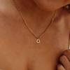 Versatile Sunflower Pendant Clavicle Chain Necklace for Women and Best Friends - Titanium Steel Jewelry