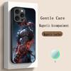 Game Street Fighter Classic Japan Poster Phone Case For iPhone 17 16 15 14 13 12 Plus Pro Max High-end Luxury Magsafe Sheepskin