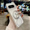 Rotating Magnetic Bracket Shockproof Case for Google Pixel 10 Pro XL 9 9A 8 8 A 7 6 for  Folding Stand Matte Clear Cover