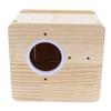 Parakeet Nesting Box Wooden Spacious Insulated Parrot Breeding House Mating Box for Lovebirds Cockat