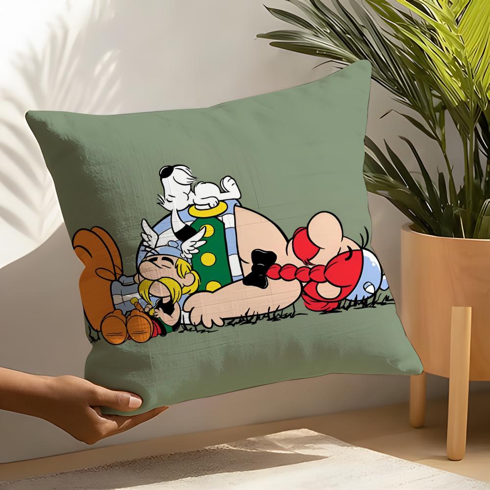 Fred Flintstone Pillow Case Linen Cushion Covers For Decorative Sofa Home Pillows Case Car Chair Pillows Cases