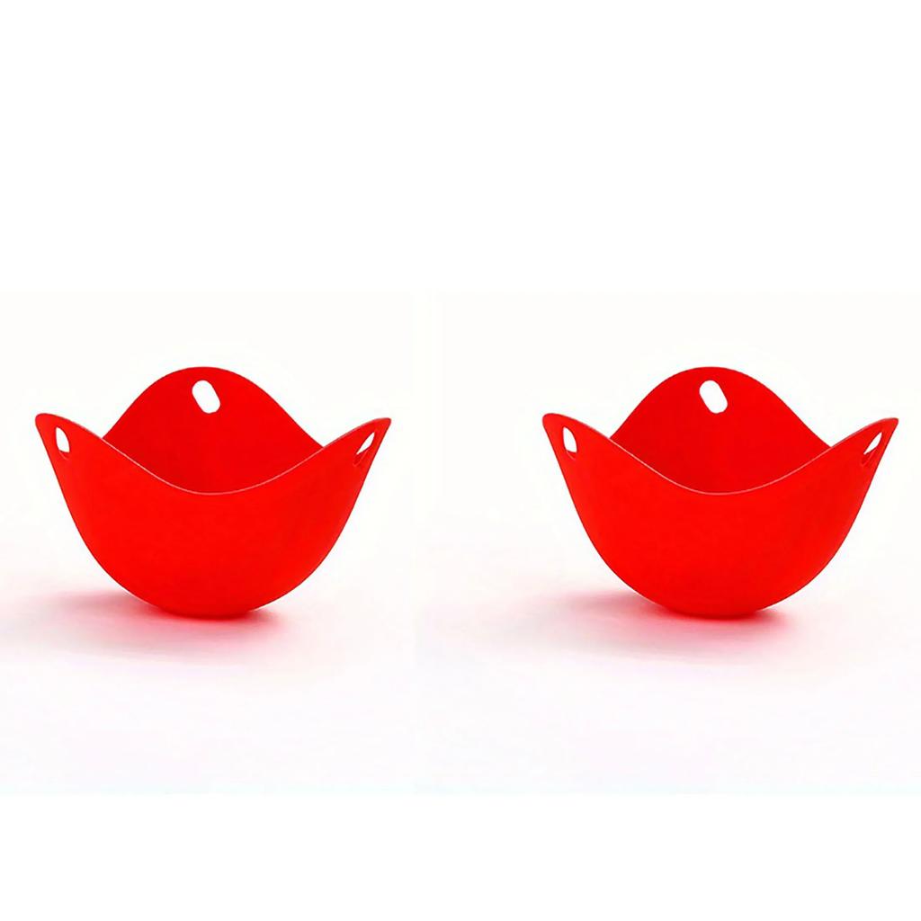 4pcs Silicone Egg Poachers Cups Egg Boiler Mold Cup for Microwave Air Fryer Stovetop Eggs Steaming Egg Maker Kitchen Gadgets
