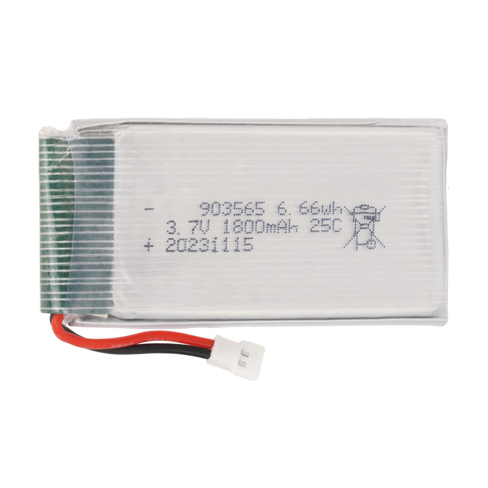 

Літієва батарея для квадрокоптера 3.7V 1800mAh Роз єм XH2.54 Акумулятор Li-Po для квадрокоптера A6 H68