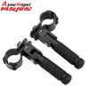 Universal CNC Aluminum Folding Foot Pegs Harley-Davidson Retro Motorcycles With Anti-Slip Studs