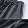 Summer Oversized Sports Pants for Men Ice Silk Long Pants with Added Fat and Oversized Slim Quick Drying Casual Pants for Men
