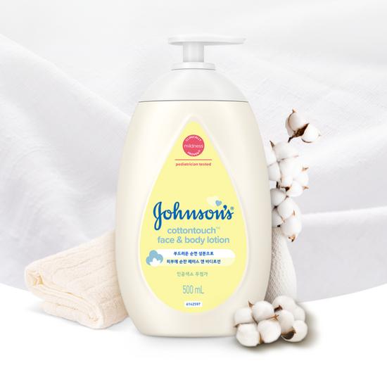 Johnson's Cotton Touch Face & Body Lotion 500ml
