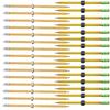 Quiet Wooden Threaded Pencil With Rotating Metal Nut Design For Classroom Concentration Focusing Aid Stress Relief Tool