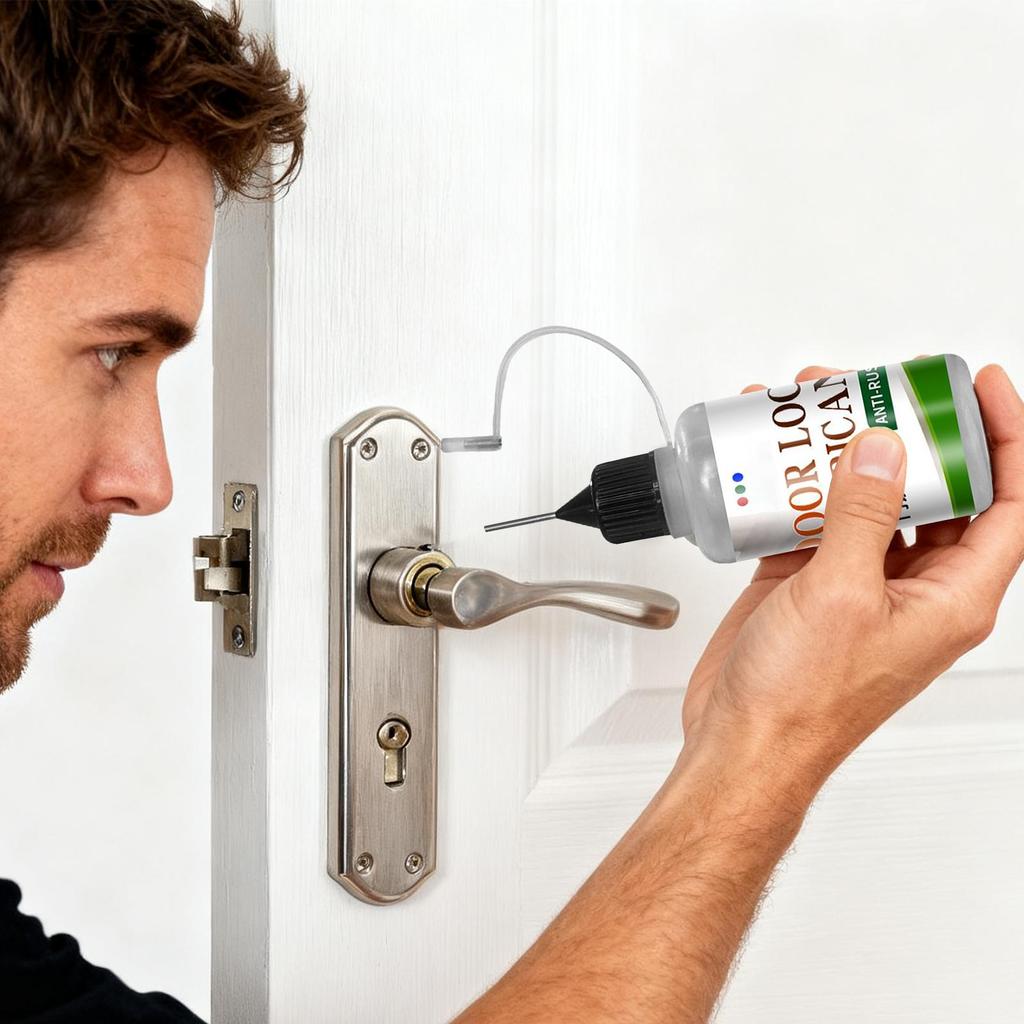 Garage Door Oil 30ml Rust-Resistant Long-Lasting Protection Door Squeaky Fix Lubricating Oil For Locks Sliding Tracks Hair