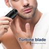Baorun Rechargeable Razor Shaver Micro-vibration Motor Anti-scratch Fireproof ABS Mini Men Electric Shaver for Home