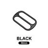 Metal Three Glide Slide Buckle 1Pcs Wear Resistant for DIY Leather Craft Gift Bag Strap Belt Decorative Webbing