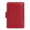 Mini Fashionable RFID Women Card Holder PU Leather Bank Card Box Business Card CaseRed