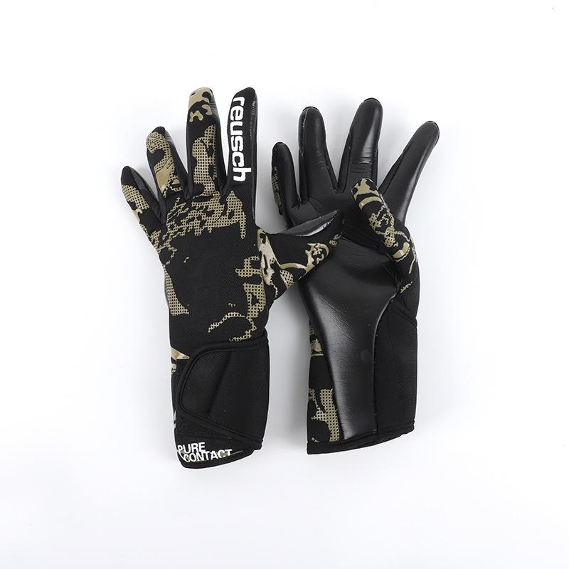 Goalkeeper Gloves, Football Game Training Latex Non-Slip Finger Gloves, Wear-Resistant Football Goalkeeper Gloves 6