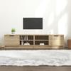 VidaXL TV Units 2 Pcs Sonoma Oak 80x35x36.5 Cm Engineered Wood 811473