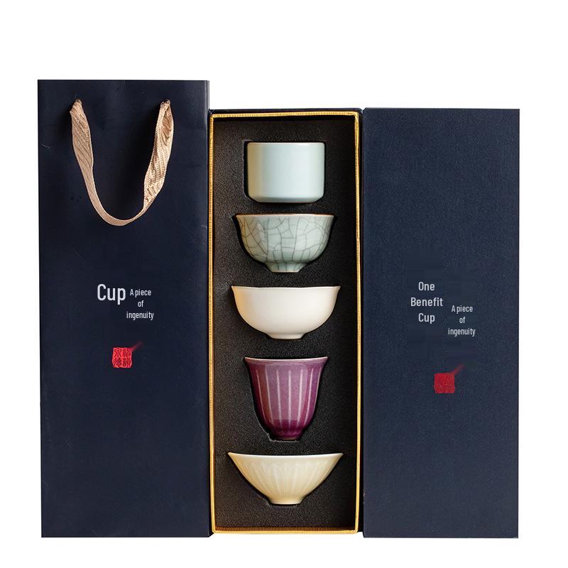 Premium Ceramic Teacup: Master Cup for Personal Use & High-End Business Gift