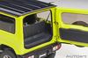 AUTOart 1/18 Scale Suzuki Jimny (JB64) Yellow with Black Roof, Finished Model, 78501