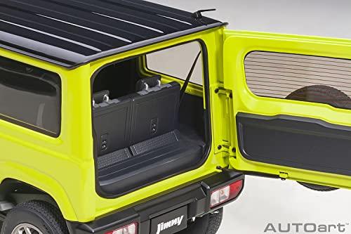 AUTOart 1/18 Scale Suzuki Jimny (JB64) Yellow with Black Roof, Finished Model, 78501