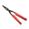 Optical Fiber Pliers Flange Long Nose Rubber Anti Slip Handle Steel Head Portable Fiber Optic