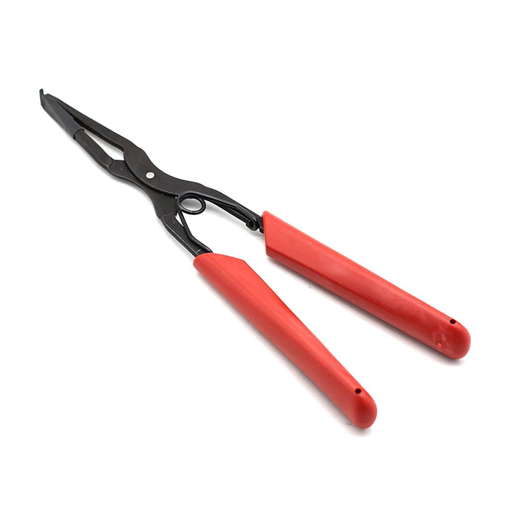 Optical Fiber Pliers Flange Long Nose Rubber Anti Slip Handle Steel Head Portable Fiber Optic