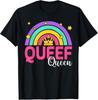 Queef Queen Shirt: Funny Rainbow Graphic Tee T-Shirt Mens Kids
