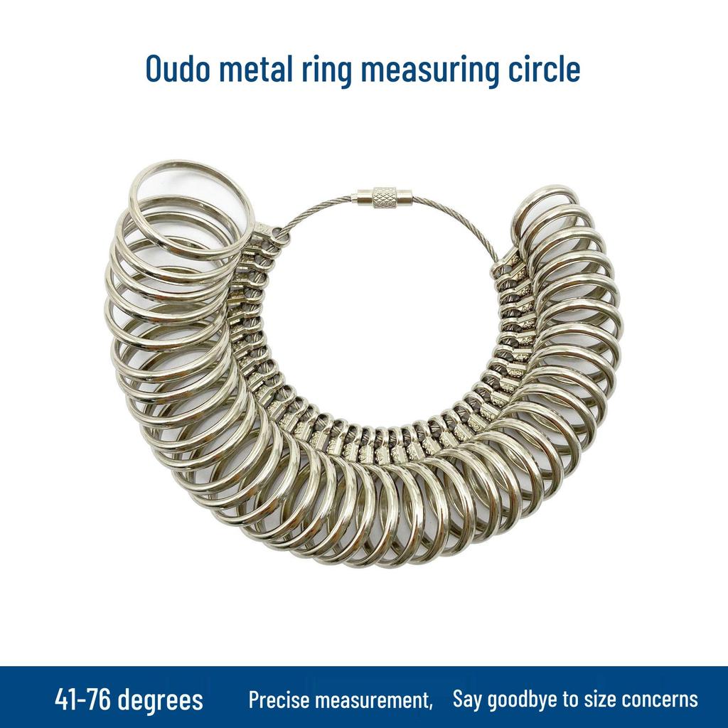 Adjustable Metal Ring Sizer and Measurement Tool
