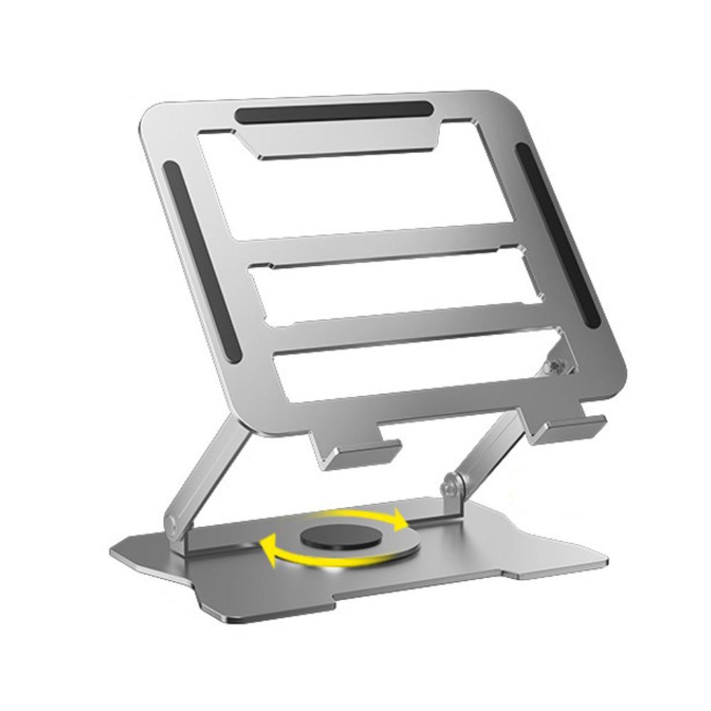 Heat Dissipation Rotatable Tablet Stand 360° Rotation Laptop Metal Bracket Laptop Holder  Tablet