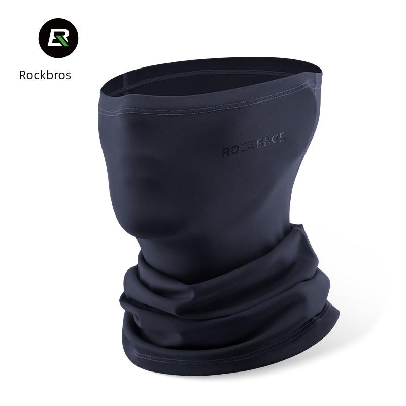 Rockbros Warming Kerchief Cold Mask Towel Neckerchief Cover Fleece Magic Headband Winter Men and Women Riding Equipment