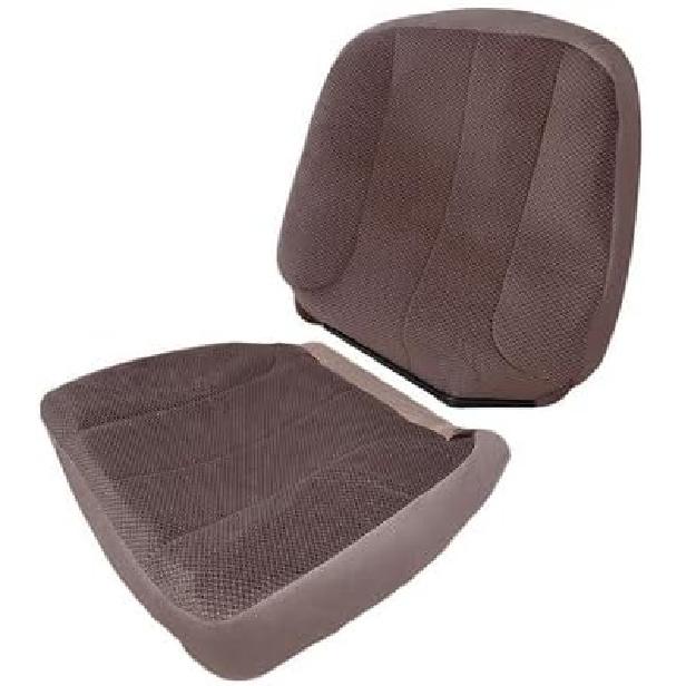 Чехол на сиденье из ткани, нижняя и верхняя задняя часть, сторона водителя, бежевый. Совместим с Dodge Ram 1500 2500 3500 SLT 2003-2005