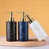 Luxury Glass Pump Bottle for Hand Soap, Shower Gel & Shampoo