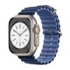 Apple Watch 11 Ultra Silikonarmband mit Doppelschnalle
