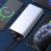 DIY Batery Charging Case Enclosure for 1260110 Polymer Battery PD 22.5W Digital Display Type-C USB1/2 Micro-USB Ports