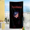 Atletico Madrid Customizable Name Beach Towel Quick-Dry Soft Microfiber Portable for SwimmingBeachCamping Travel Beach AccessoriesGym